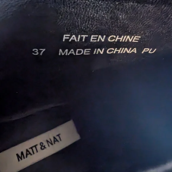 Matt & Nat "Mirra" Vegan Combat Booties - Picture 5 of 5